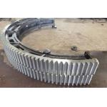 Spur Large Diameter Ring Gear Mill Girth Gear With 220~240 Hardness