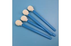 China Blue Handle Car Care Cleanroom Foam Tip Swab TX708 Lint Free supplier