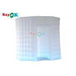 Waterproof Inflatable Photo Booth 2.5x2.5mH Digital Printing for sale