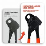Durable Portable PEX Crimp Ring Tool , Multipurpose PEX Cinch Clamp