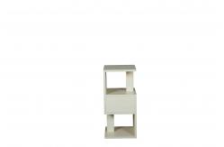 China Particle Board Wooden Occasional Tables Two Display Shelves  Storage Organizer Drawer supplier