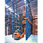 Distribution Center Drive In Pallet Rack , High Density Racking System