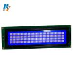 40*4 Character STN LCD Module Blue Monochrome Negative Big Size With ST7065/7066 for sale