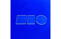 China Professional Custom UV Transparent Ultra Thin Quartz Glass Sheet supplier