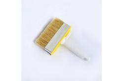 China Plastic Handle Natural Bristle Paint Brush With Natural Pig Bristle supplier