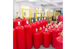 China Clean Agent Fire Suppression System FM200 Cylinders HFC-227ea Gas Filled Air Bottles supplier
