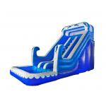 Aldult  Outdoor Rental Inflatable Large Water Slides With Bouncy for sale