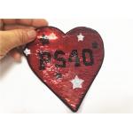 Laser Cut Border Sequin Patches For Clothes Eco Friendly Recycled Material for sale