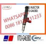 MTU X52407500053 Neutral common rail diesel fuel injector 52400017 VTO-G463BD 1820407