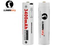 China 3400mA USB Rechargeable Flashlight Batteries Using Panasonic NCR18650B supplier