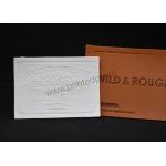 Personalized Leather Jean Patches Embossed Leather Garment Tags for sale