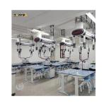 White Black Gray Customized Chemcial Lab Room Table With Metal Aluminum Plastic Frame