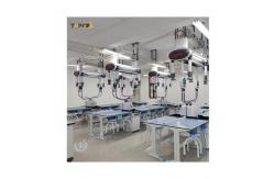 China White Black Gray Customized Chemcial Lab Room Table With Metal Aluminum Plastic Frame supplier