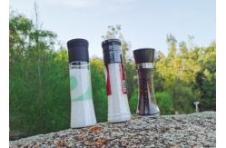China Reusable 350ml Seasoning Grinder Plastic Head Ceramic Core Plastic Body supplier