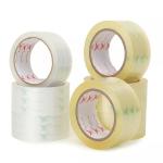 Self Adhesive Tape Bopp Cintas Adhesive Transparent Clear Packing Tape For Sealing Cartons for sale