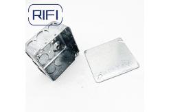 China Secure Housing Electrical Junction Box With Galvanized Steel Cover Material supplier
