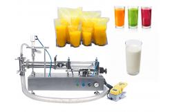 China Automatic Metering Equipment Liquid Packaging Machine Liquid Pump Milk Juice supplier