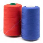 Raw White High Strength Sewing Poly Poly Core Spun Thread 16S/2/3 for sale
