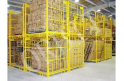China Foldable Shippable Detachable Storage Steel Stacking Racks With Powder Coat Paint Finish supplier