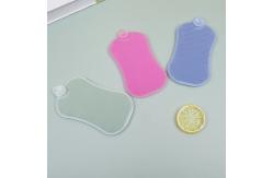 China Bathroom Multi-function Handheld Kitchen Cleaner Brush Silicone Bath Brush supplier