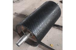 China Diamond Pattern Conveyor Pulley Lagging Drum Rubber Lagging Sheet 10 Meter supplier