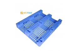 China Static Load 6000Kg HDPE Plastic Pallet With Warehouse Container supplier