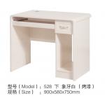 Painted MDF Computer Desk , Desktop Computer Table Utility Functions for sale