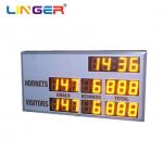 Wireless Radio Wave 470mhz Digital Table Tennis Scoreboard 1000mm * 2300mm * 90mm for sale