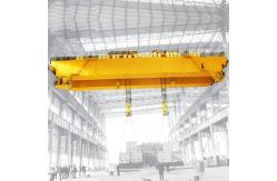 China Remote Control 20/5 Tons Double Girder Underslung EOT Crane With Hook supplier