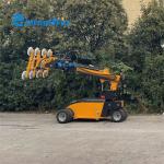 800kg Rough Terrain Glass Glazing Robot 5m Height With Big Tyres