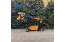 China 800kg Rough Terrain Glass Glazing Robot 5m Height With Big Tyres supplier