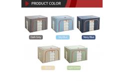 China Fabric Thickened Folding Cloth Storage Boxes Odorless Weight 550g Space Saving supplier