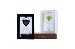 China 30 Second Sand Timer Hourglass Stool Wood Custom for Business Gifts supplier