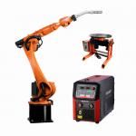 KUKA Welding Robot Arm KR16 Industrial Robot Arm With MIG MAG Welding Machine Torch for sale