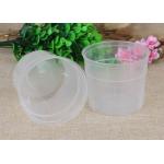 Fold Airtight PP Cap Canisters Plastic Sauce Bottles For Beverage