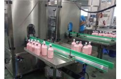 China Energy Saving Shampoo Bottle Filling Machine Pneumatic Lifting 12 Months Warranty supplier