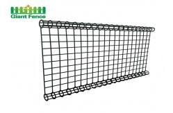 China high rigidity rolled Top 75*150 Double Circle Fence supplier
