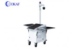 China Solar 1920*1080 Mobile Security Trailer Construction Site Monitoring Cctv Camera Tower supplier