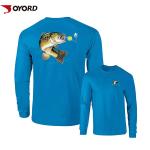 Moisture Wicking Personalized Fishing Jersey , Custom Bass Jerseys Youth Adult Sizes for sale
