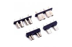 China 125V Black PCB Mount Blade Fuse Holder / ATO Fuse Block 30A supplier