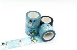 China 10m Roll Recyclable DIY Christmas Washi Tape supplier
