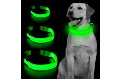 China High Visibility Rechargeable Light Up Dog Collar supplier