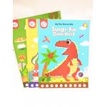 Hardback Childrens Book Printing , Baby Short Run Book Printing Glued Custome Binding