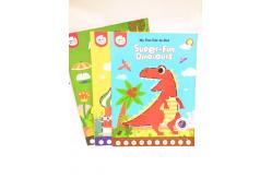China Hardback Childrens Book Printing , Baby Short Run Book Printing Glued Custome Binding supplier