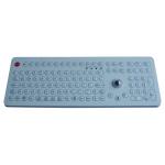 108 Keys IP68 dynamic rated washable industrial membrane keyboard USB Desktop