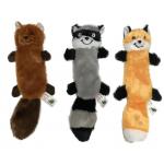 11.4in 0.29cm Yellow Brown Red Panda Plush Toy Brown Giant Raccoon Stuffed Animal for sale