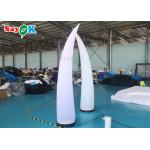 2.5m Multi Color Inflatable Led Ivory For Stage Entrance Decoration for sale