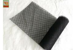 China HDPE Material Soffit Vent Mesh Roll Extruded Plastic Netting 150mm Wide supplier