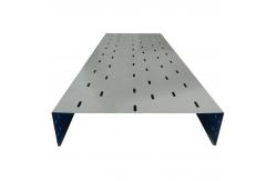 China Customized Rigid Heavy Duty Stainless Steel Cable Tray With Different Sizes supplier
