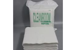 China 4x4 Cleanroom Polyester Wipes Polyester Laboratory Cleaning Wipes Dust Free supplier